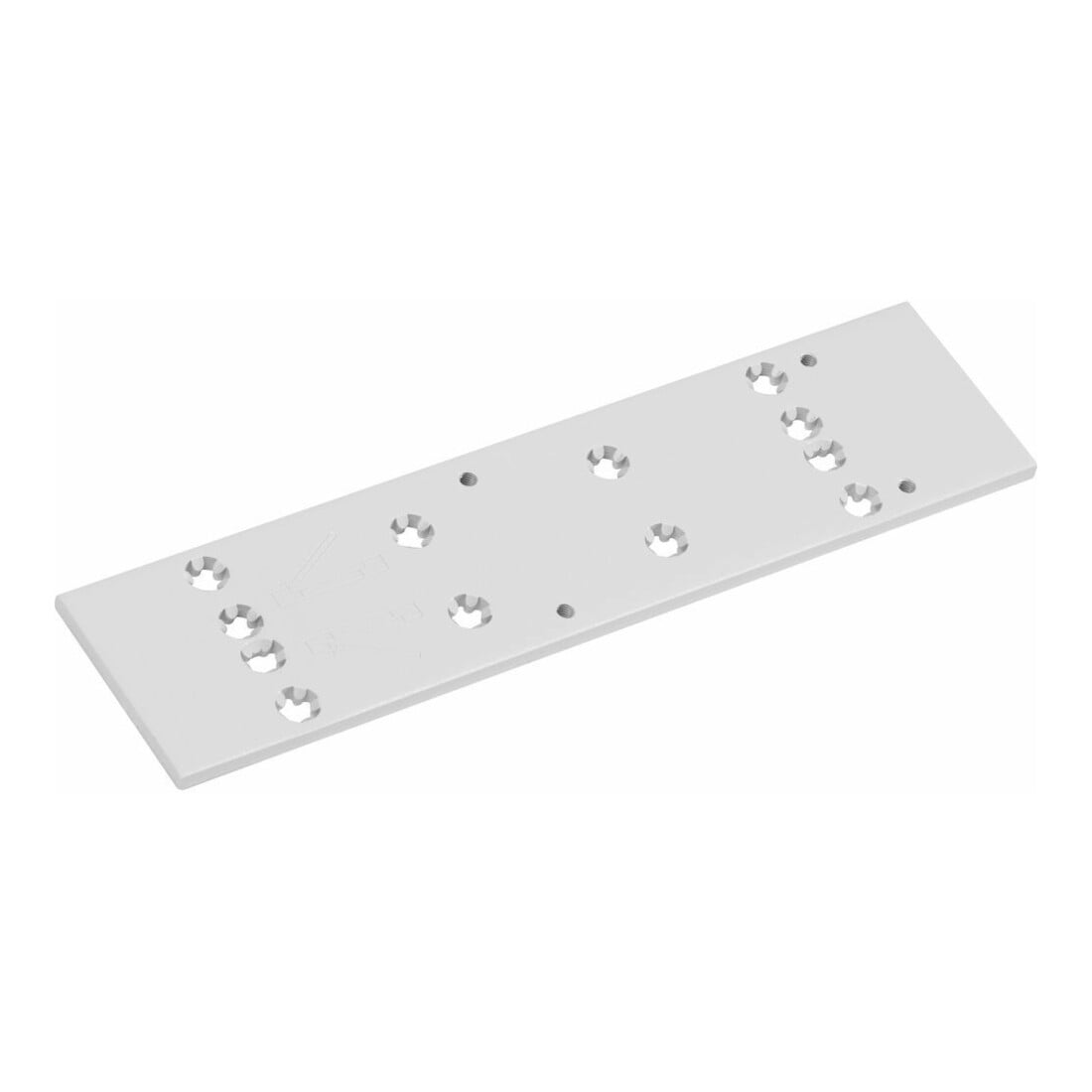 Dorma Montageplatte weiß 9016 f.TS 83 EN 3-6