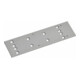 Dorma Montageplatte zu TS 73V silber universelle Lochgruppe-1