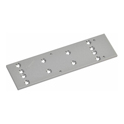 Dorma Montageplatte zu TS 73V silber universelle Lochgruppe
