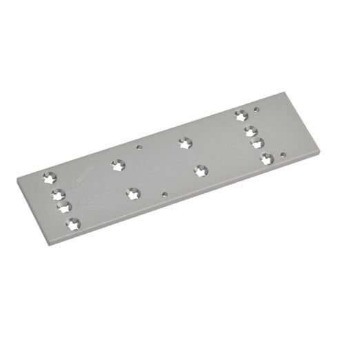 Dorma Plaque de montage pour TS 73V argent groupe de trous universel