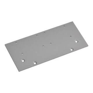 Dorma plaque plate pour TS 73/83 V argent