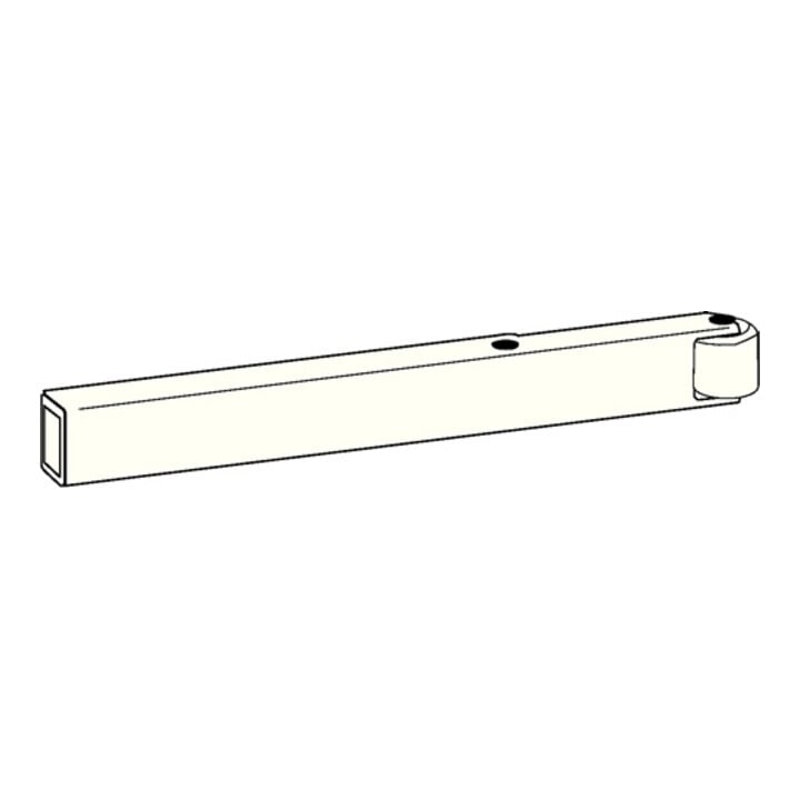 Dorma Tablier de porte MK 396 pour portes à 2 vantaux avec sélecteur de séquence de porte galv.