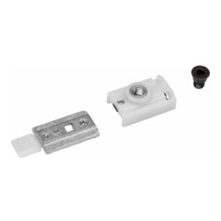Dorma Unité de verrouillage RF-GN pour rail coulissant G-N argenté angle d’ouverture env. 150°