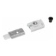 Dorma Unité de verrouillage RF-GN pour rail coulissant G-N argenté angle d’ouverture env. 150°-1