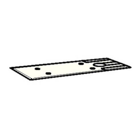 Dorma Universalabdeckplatte zu BTS 75 V Edelstahl