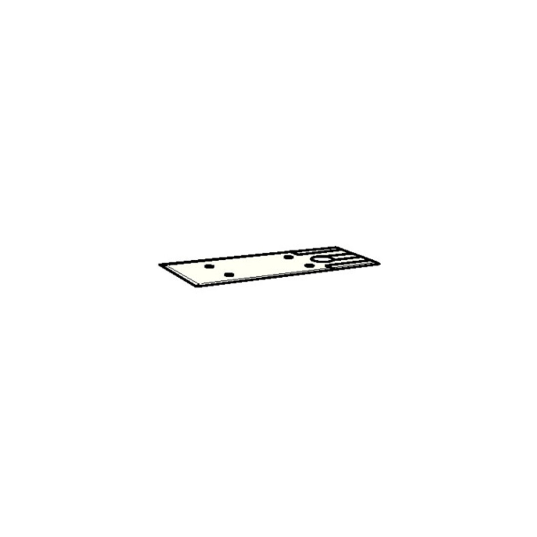 Dorma Universalabdeckplatte zu BTS 75 V Edelstahl