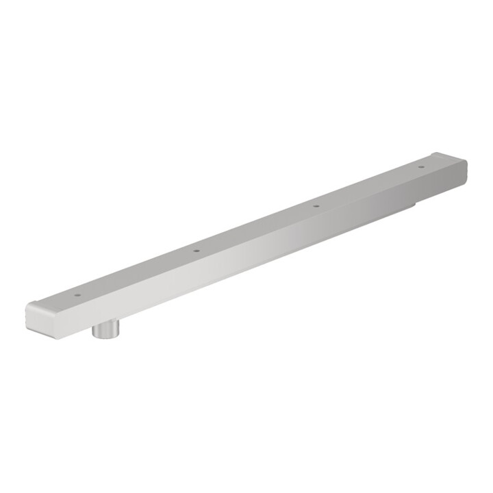 dormakaba Gleitsch.G-N Ensemble linteau XEA pour TS 98 XEA/TS 92 XEA argent P600 à hauteur variable mécanique