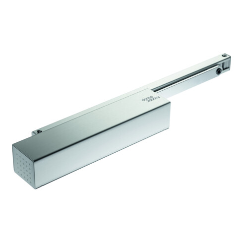 dormakaba serrure de porte coulissante TS 93 G Basic Normalmont côté paumelles argent EN 2-5