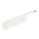dormakaba serrure de porte coulissante TS 93 G Basic Normalmont côté paumelles blanc 9016 FR 2-5-1
