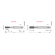 Dormer Filet-formeur HSS-E M5 0,80 mm TiN DIN2174 3,5xD 6HX C