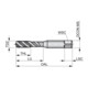 Dormer Gewindebohrer BA4 HSS M. ISO529 C 2xD blau