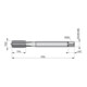 Dormer Gewindebohrer HSSE-PM M24 DIN 376 1,5xD blank