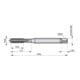 Dormer Gewindebohrer HSSE-PM UNF8-36 DIN 371 1,5xD blank