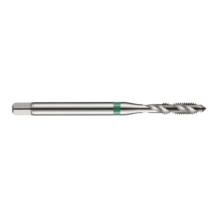 Dormer Gewindebohrer M10 DIN371 HSSE-PM spiral genutet grünr.