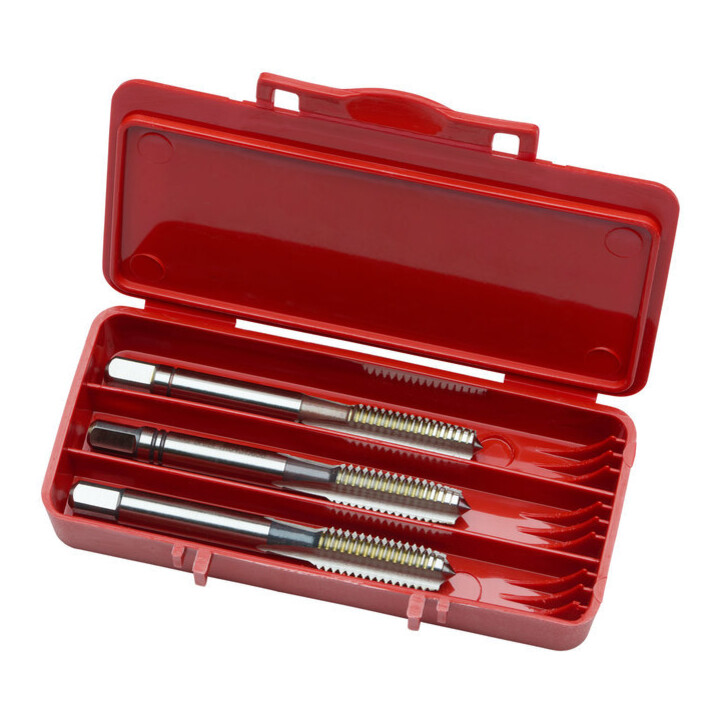Dormer Gewindebohrer Set 3tlg. M12 1,5xD linksschneidend DIN352 6H Blank