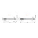 Dormer Gewindeformer HSS-E UNC 3/8" DIN2184-1 3,5xD TiN Beschichtung