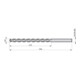 Dormer HSS-E Spiralbohrer PFX 11.8mm 130° Typ W eLang Blank PMS