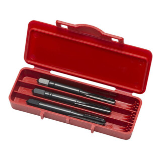 Dormer HSS Gewindebohrer Set 3tlg. M3 DIN352 1,5xD vaporisiert