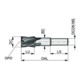 Dormer HSS Senkbohrkörper Kurz 180G 11/32"