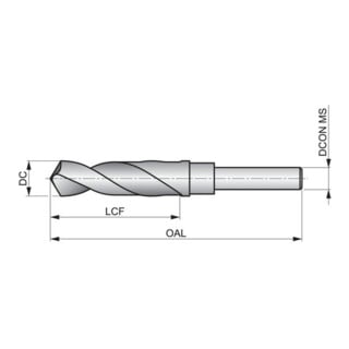 Dormer HSS Spiralbohrer 3/4" 118G Stahl