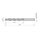 Dormer HSS Spiralbohrer DIN340 10,3mm vap. 118° Stahl