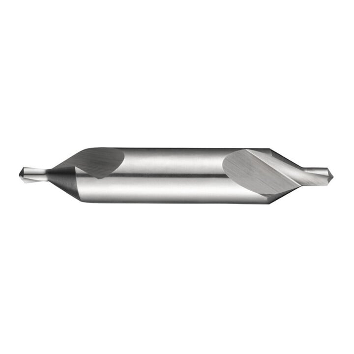 Dormer HSS Zentrierbohrer DIN332 1.0 x 4.0mm 60° blank