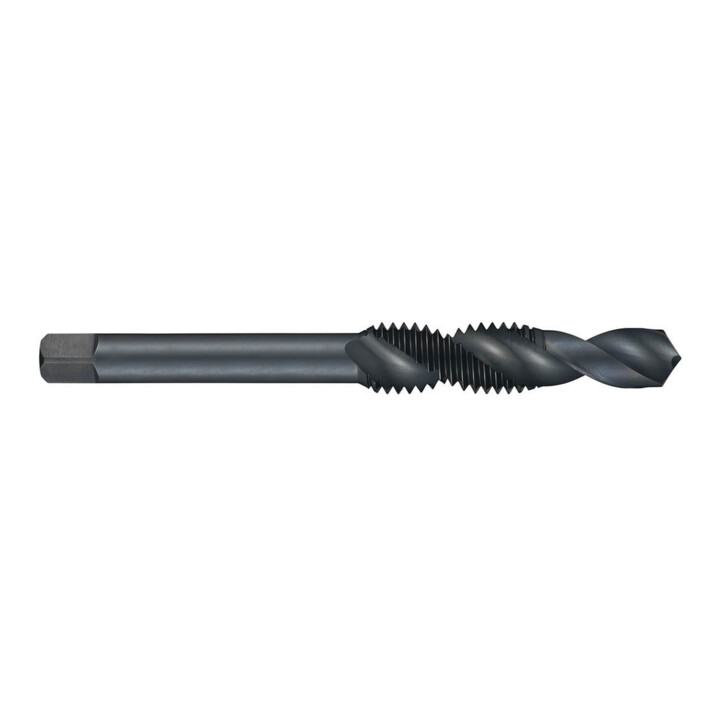 Dormer Kombigewindebohrer UNC 8-32" 1,5xD HSS vaporisiert