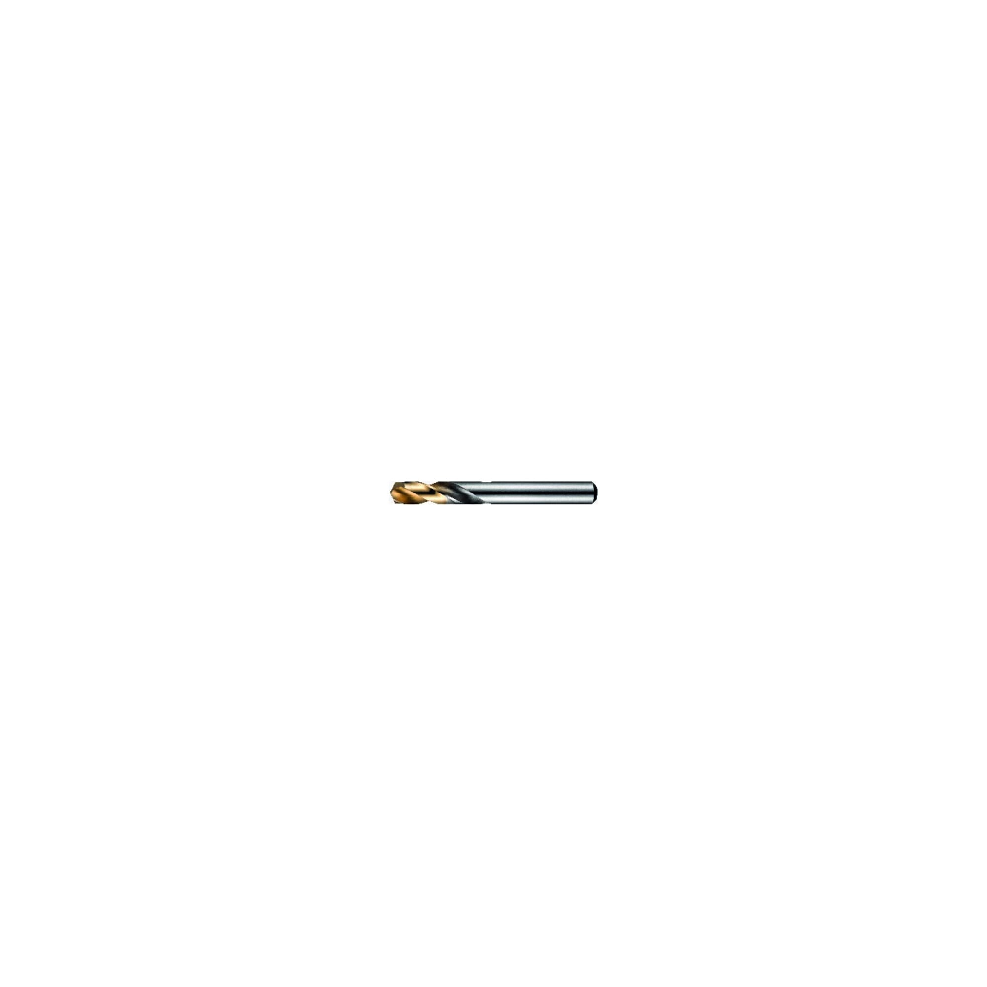 Dormer Kurzbohrer HSS DIN1897N 4,4mm 135G Typ N 2,5xD A022 TiN Tip ; DORMER PRAMET
