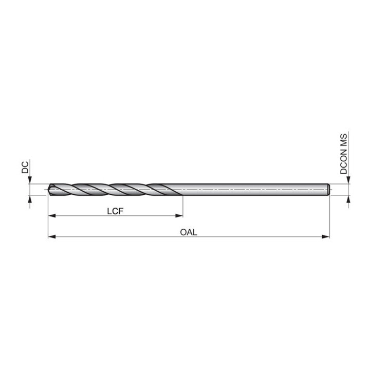 Dormer Pramet Bohrer NAS907 135° 6" Bronze PMKNS Precision
