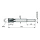 Dormer Senkbohrkörper HSS Lang 180G 1/4"