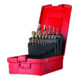 Dormer Set de forets courts 1,0-10,5 mm + foret trépan 3,3-10,2 mm A022 135G Type N 2,5xP 24 pcs TiN-1