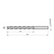 Dormer Spiralbohrer PFX 18mm HSS-E 130° blank lang Typ W PMS