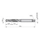 Dormer Taraud combiné UNC 8-32" 1,5xP HSS vaporisé
