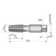 Dormer Taraud HSS NPT ANSI B94.9 1/2" TiN 1,5xP C