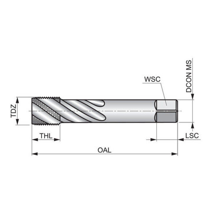 Dormer Taraud HSSE-PM G3/8" 2,5xP vaporisé