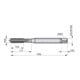 Dormer Taraud HSSE-PM UNC DIN371 1,5xD UNC6-32 brut