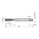 Dormer Taraud HSSE-PM UNF6-40 DIN371 1,5xD brut