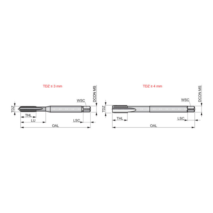 Dormer Taraud M16 HSSE-PM ISO 2283 6H brut