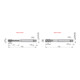 Dormer Taraud M3 HSSE-PM ISO 2283 2xP Trou borgne brut