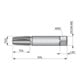 Dormer Taraud manuel BSPT ISO2284 C 1,5xD 1,1/2" HSS brut