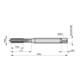 Dormer Taraud UNC DIN 371 HSSE-PM 1,5xP Brut UNC4-40 PKN