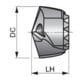 Dormer VHM Hydra Bohrkopf 17mm Ti-phon Beschichtung 140° h7