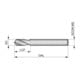 Dormer VHM NC Anbohrer 120° 10mm Blank 1xD PMKNSH