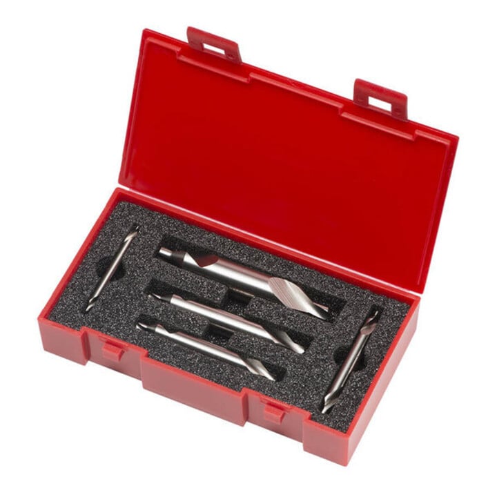 Dormer Zentrierbohrer Set BS328 BS1-5mm HSS blank 5tlg