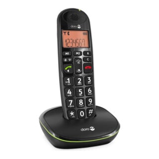 doro DECT-Telefon 380098 schwarz
