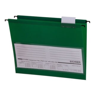 Eichner Chemise suspendue PVC Platin Line ouverte sur le côté