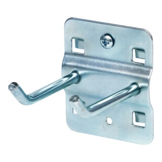 KS Tools Support double pour outils avec crochet incliné, Ø 6 mm
