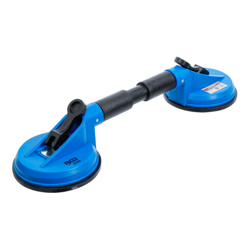 Doubles ventouse caoutchouc ABS à tête flexible Ø 120 mm 390 mm BGS