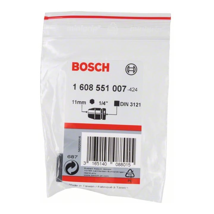 Douille 11 mm, 25 mm, 13 mm, M 7, 16,5 mm