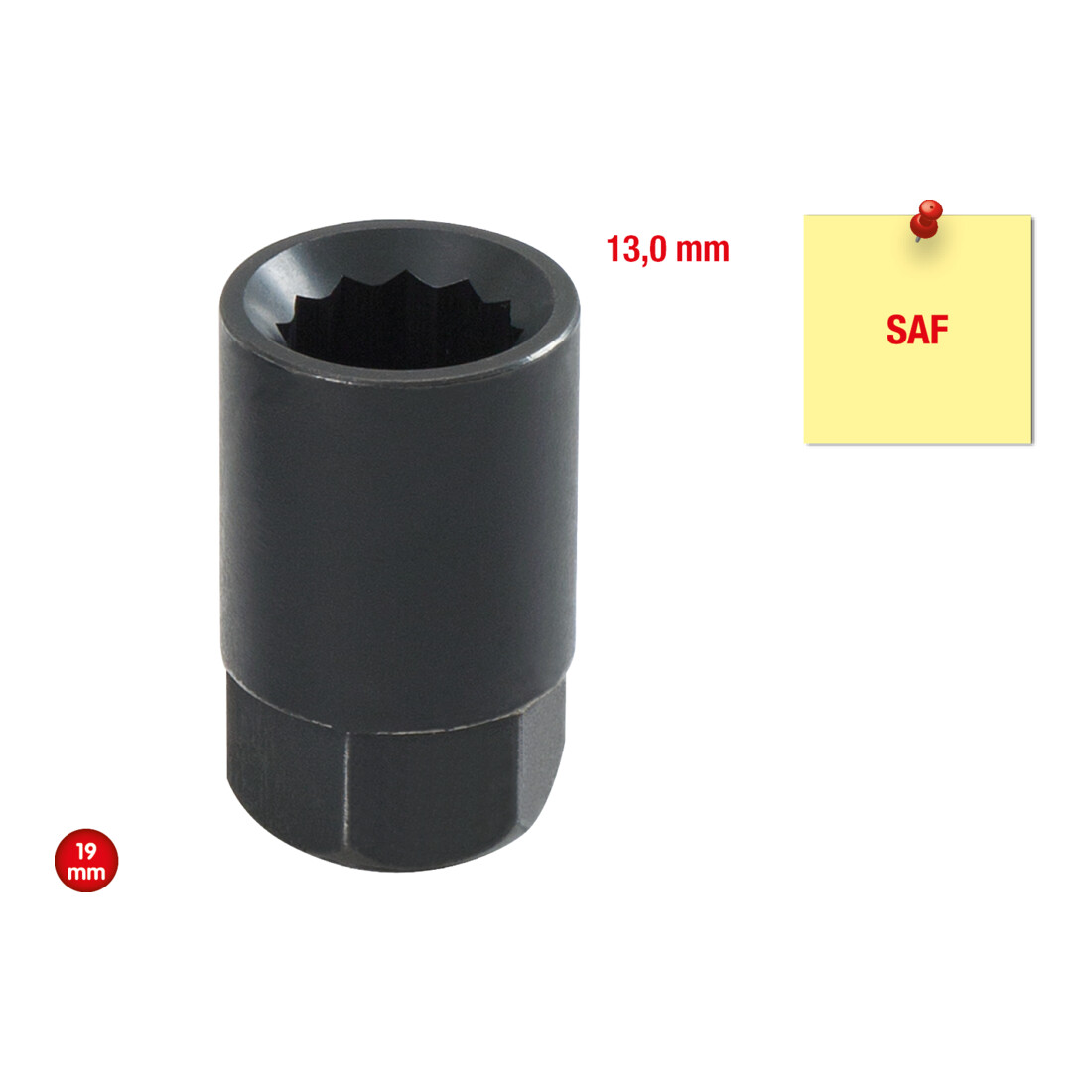 Douille 12 pans pour disques de frein SAF 13 mm KS Tools